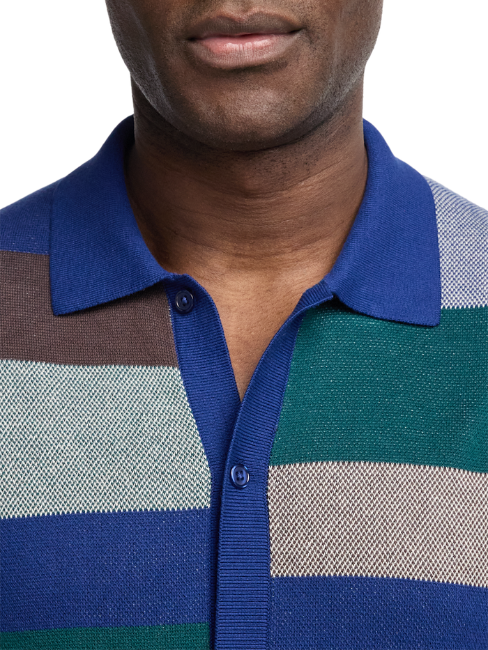 Alternate Image of Cotton Button Front Polo-2
