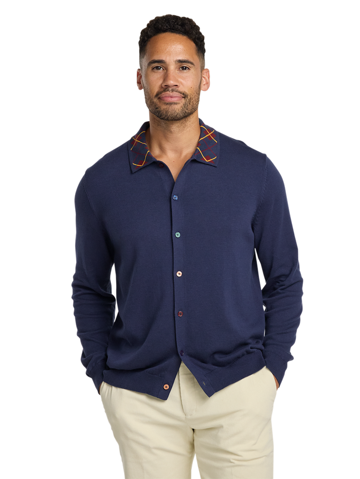 Alternate Image of Cotton Button Front Polo-1