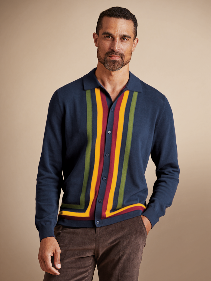 Alternate Image of Cotton Button Front Polo-6