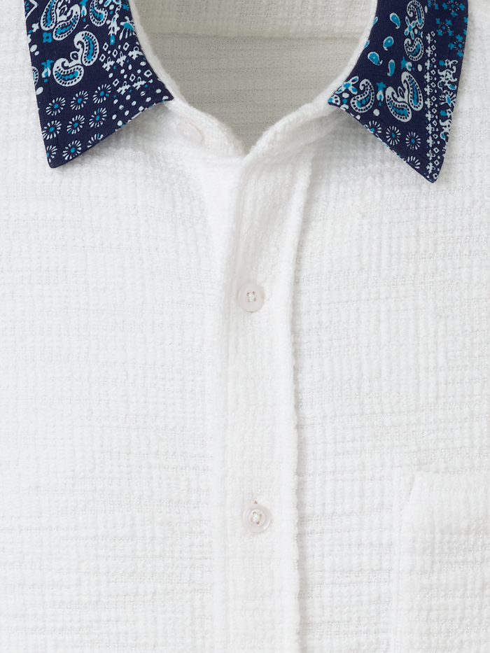 Alternate Image of Cotton Button Front Polo-6