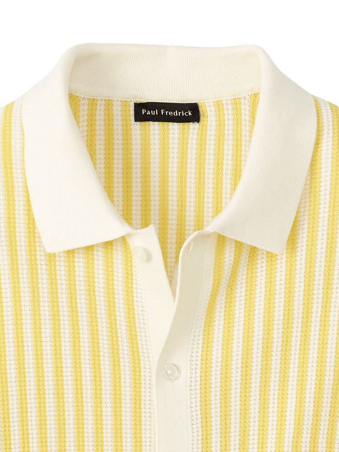 Alternate Image of Cotton Button Front Polo-5