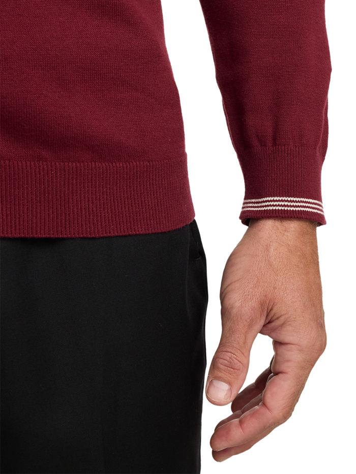 Alternate Image of Cotton Full Zip Polo-3