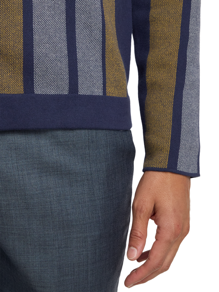 Alternate Image of Cotton Notch Lapel Cardigan Sweater-3