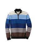 Product Image of Cotton Quarter Zip Mock Neck Sweater-Multi