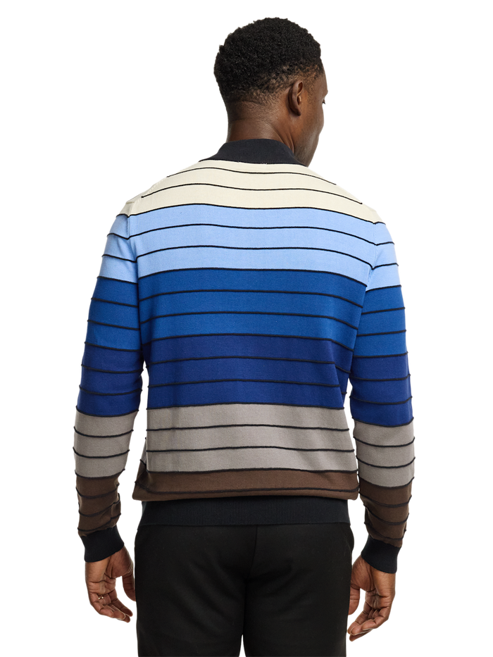 Alternate Image of Cotton Quarter Zip Mock Neck Sweater-4