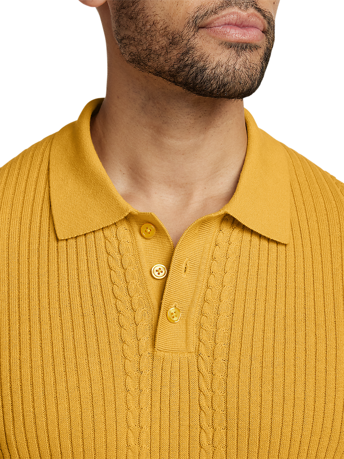 Alternate Image of Cotton Three Button Polo-2