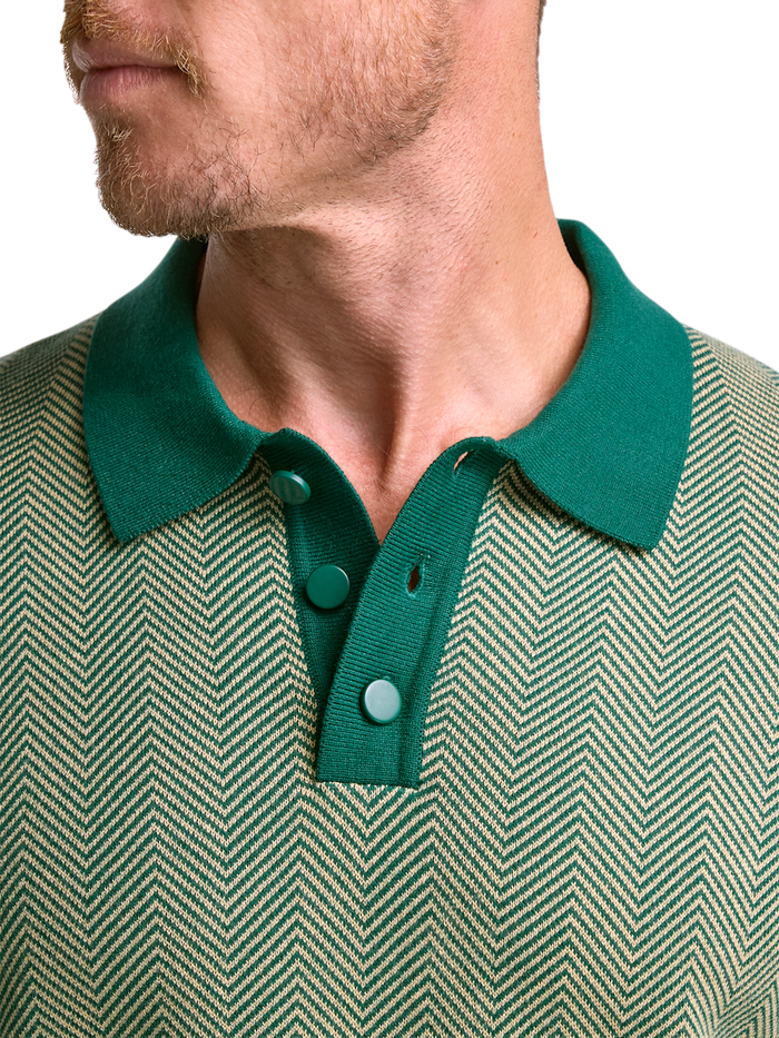 Alternate Image of Cotton Three Button Polo-2