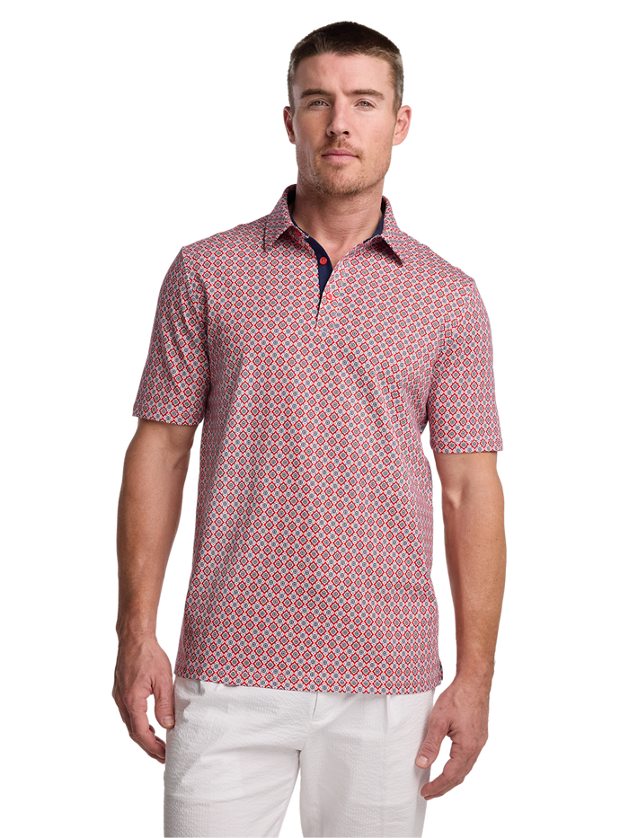 Alternate Image of Cotton Three Button Polo-1