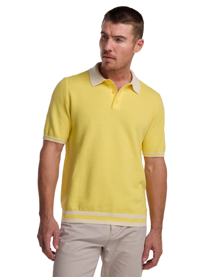 Alternate Image of Cotton Three Button Polo-1