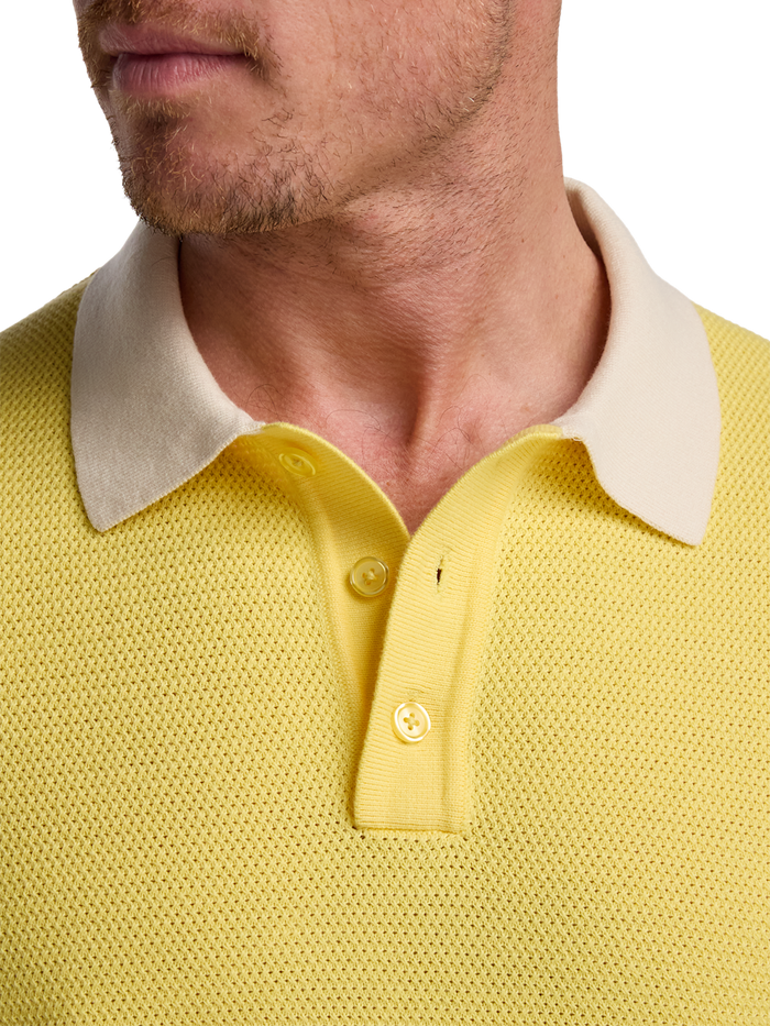 Alternate Image of Cotton Three Button Polo-2