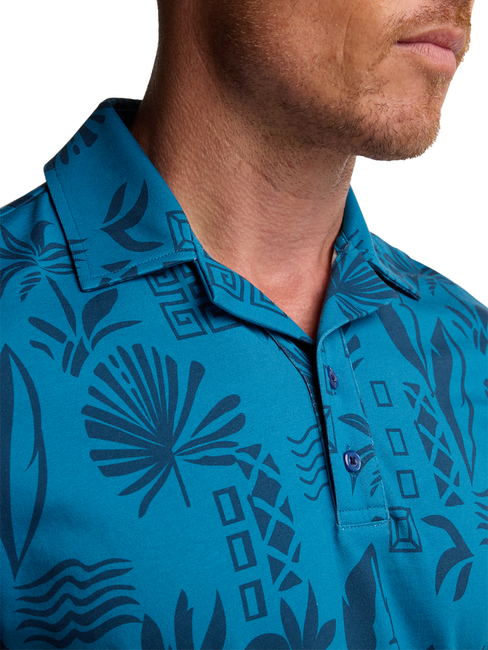 Alternate Image of Cotton Two Button Pullover Camp-2