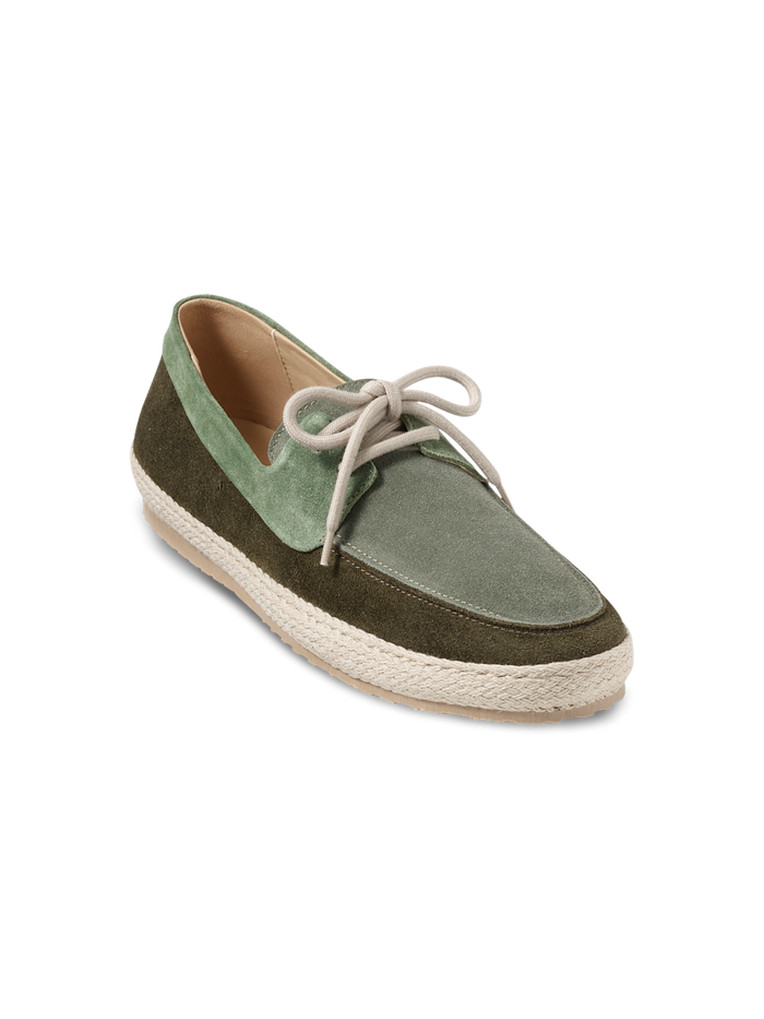 Product Image of Dean Boat Shoe-Green Multi
