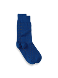 Product Image of Dot Cotton Blend Sock-Blue Multi