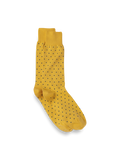 Product Image of Dot Cotton Blend Sock-Yellow Multi
