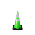 Enviro Cone 28" Traffic Cone - Lime - 12 Lbs - 6" + 4" 3M Reflective Collar