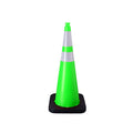 Enviro Cone 36" Traffic Cone - Lime - 12 Lbs - 6" + 4" 3M Reflective Collar
