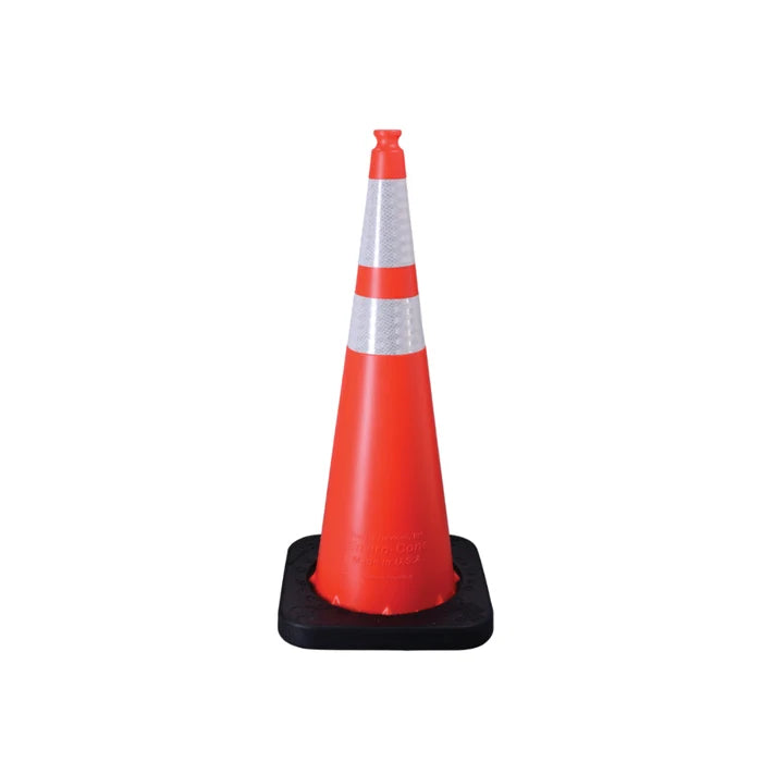 Enviro Cone 36" Traffic Cone - Orange - 12 Lbs - 6" + 4" 3M Reflective Collar