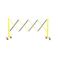 Flexpro-110 Tough - Steel and Aluminum Made Expandable Barricade - Yellow-Black