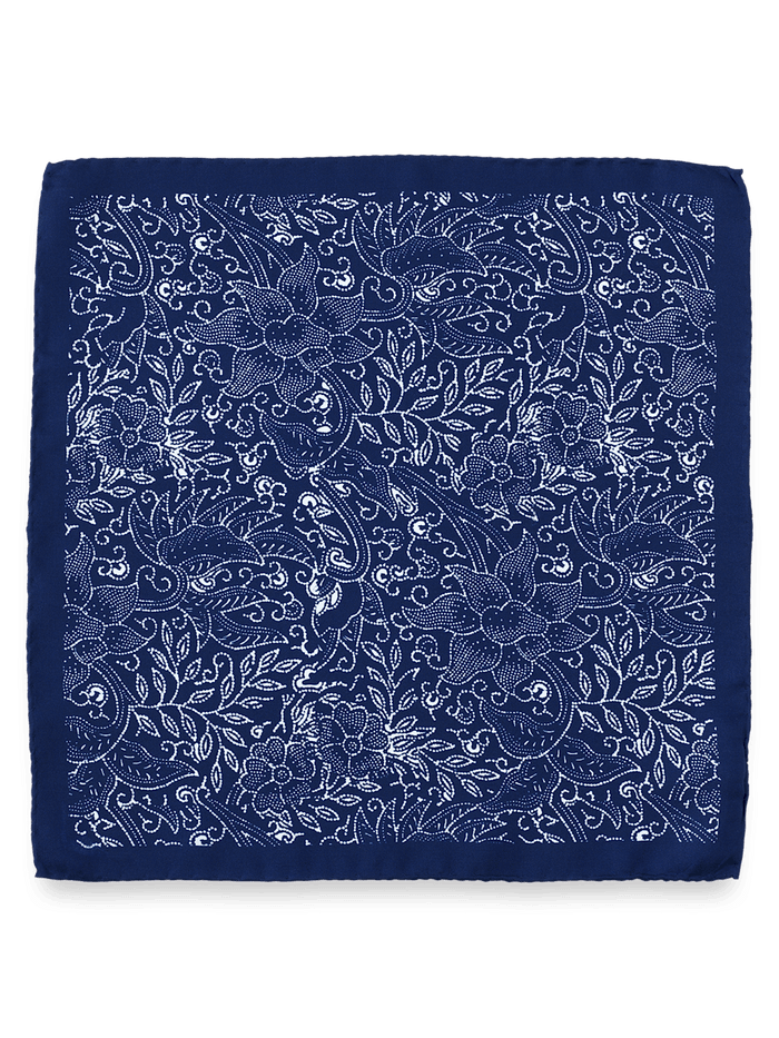 Alternate Image of Floral Silk Pocket Square-1