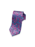 Product Image of Floral Woven Silk Tie-Berry Multi