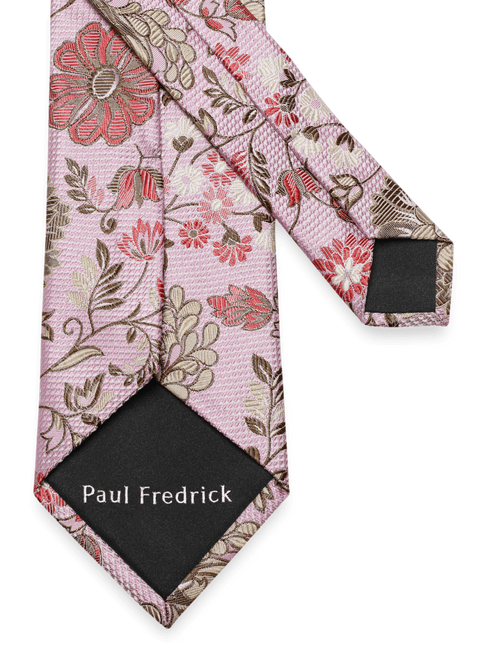 Alternate Image of Floral Woven Silk Tie-2