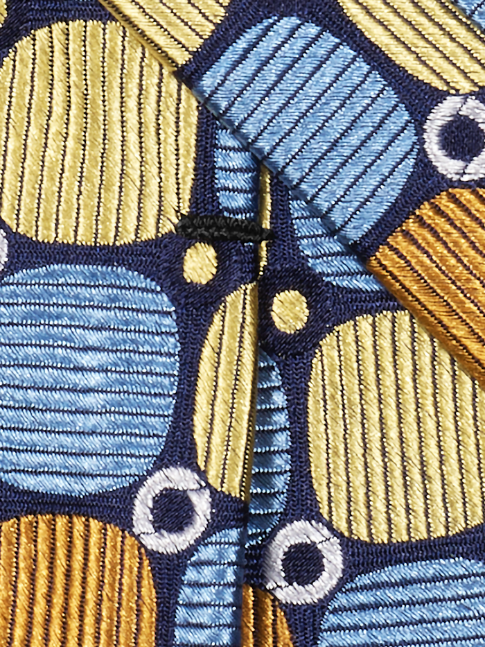 Alternate Image of Geometric Woven Silk Tie-2