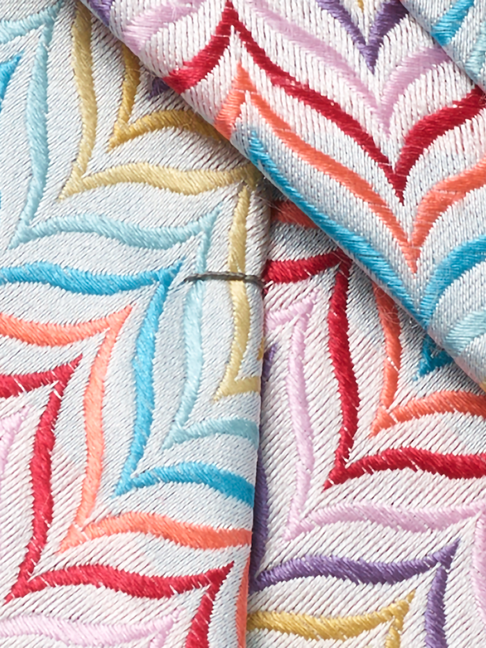 Alternate Image of Herringbone Woven Silk Tie-2