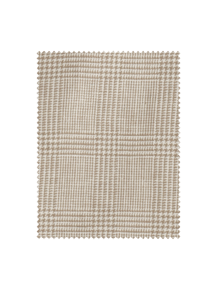 Alternate Image of Linen Blend Plaid Single Pleat Suit Pants-2