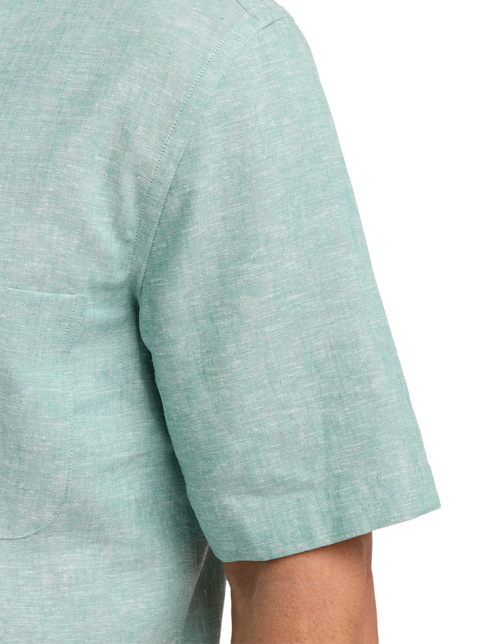 Alternate Image of Linen Blend Solid Casual Shirt-3