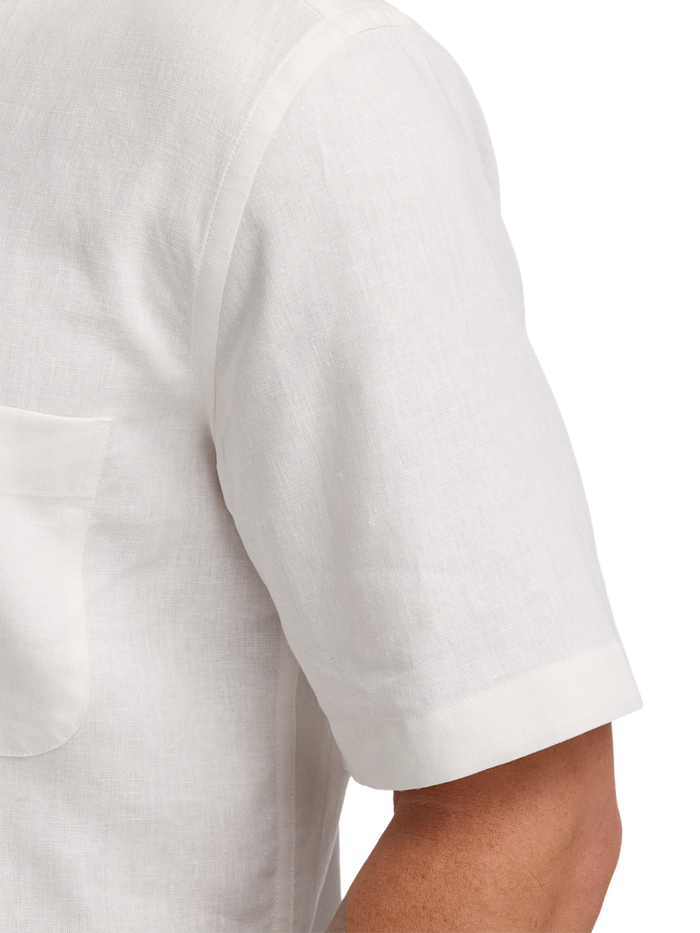 Alternate Image of Linen Blend Solid Casual Shirt-3