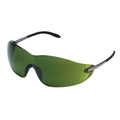 MCR Safety S21 Safety Glasses - Metal Temples - Green Shade 3.0 Lens - S21130
