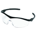 MCR Safety ST1 Series Safety Glasses - Black Frame - Clear Lens - ST110
