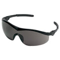MCR Safety ST1 Series Safety Glasses - Black Frame - Gray Lens - ST112