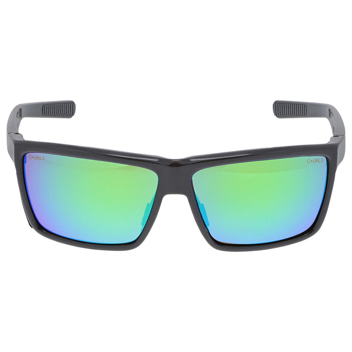 MCR Safety Swagger SR2 Series Polarized Green Mirror Lens Safety Glasses - SR22BGZ