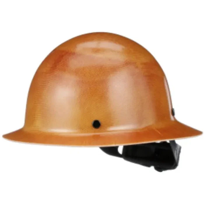 MSA® Skullgard Full Brim Hard Hat - Fas-Trac III Suspension - Tan