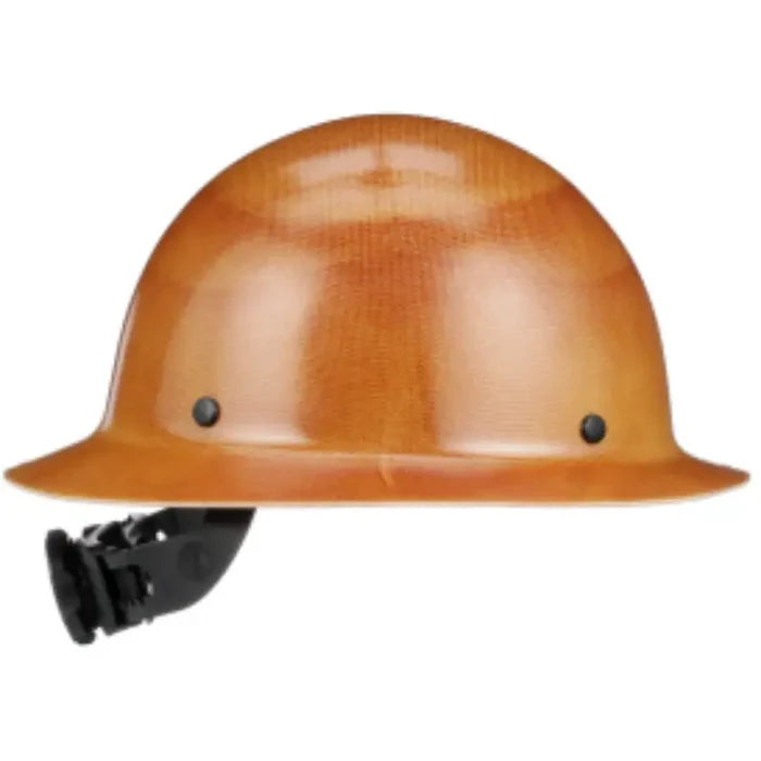 MSA® Skullgard Full Brim Hard Hat - Fas-Trac III Suspension - Tan