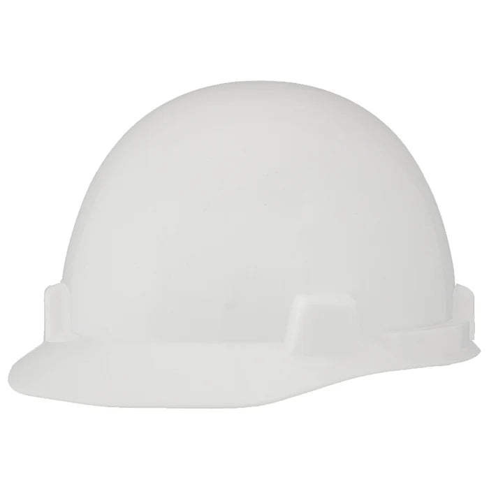 MSA® SmoothDome Hard Hat - Fas-Trac Suspension - White