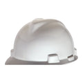 MSA® Super-V Cap Style Hard Hat - Fas-Trac Suspension - White