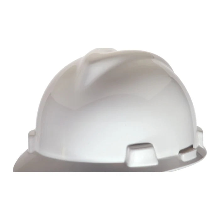 MSA® Super-V Cap Style Hard Hat - Fas-Trac Suspension - White