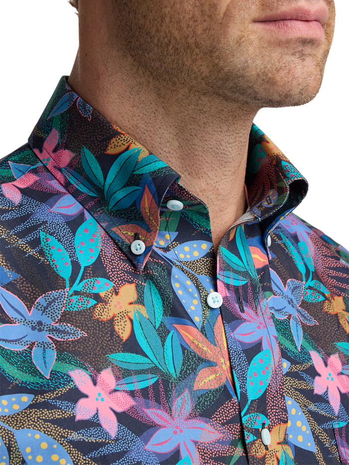 Alternate Image of Non-iron Cotton Botanical Dress Shirt-2