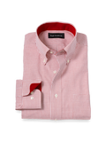 Product Image of Non-iron Cotton Check Dress Shirt With Contrast Trim-1
