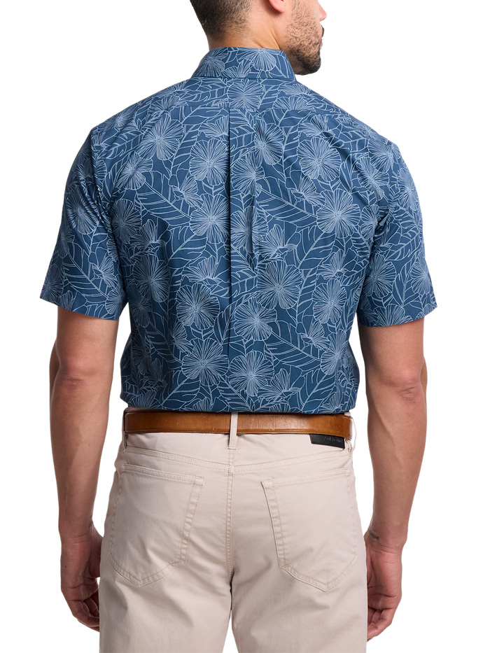 Alternate Image of Non-iron Cotton Floral Dress Shirt-4