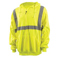 OccuNomix® Lightweight Hi Vis Safety Sweatshirt Hoodie - ANSI Class 2 - LUX-SWTLHZ