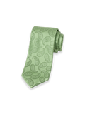 Product Image of Paisley Woven Silk Tie-Green