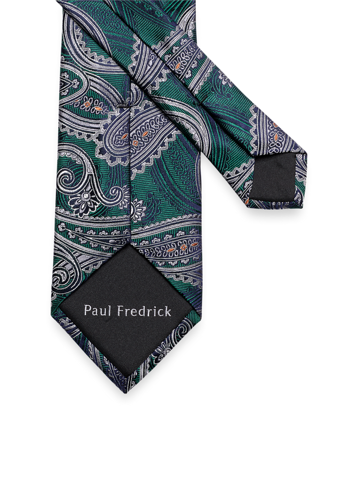 Alternate Image of Paisley Woven Silk Tie-2