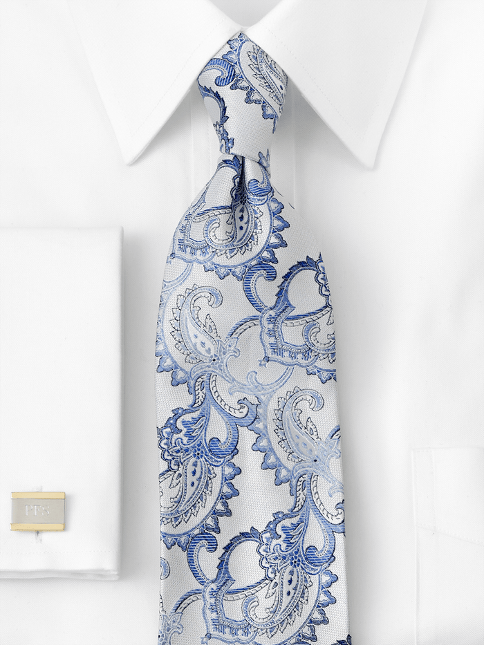 Alternate Image of Paisley Woven Silk Tie-1