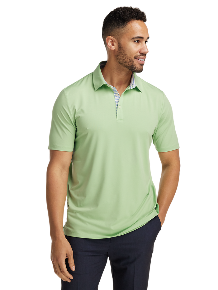 Alternate Image of Performance Blend Three Button Polo-1