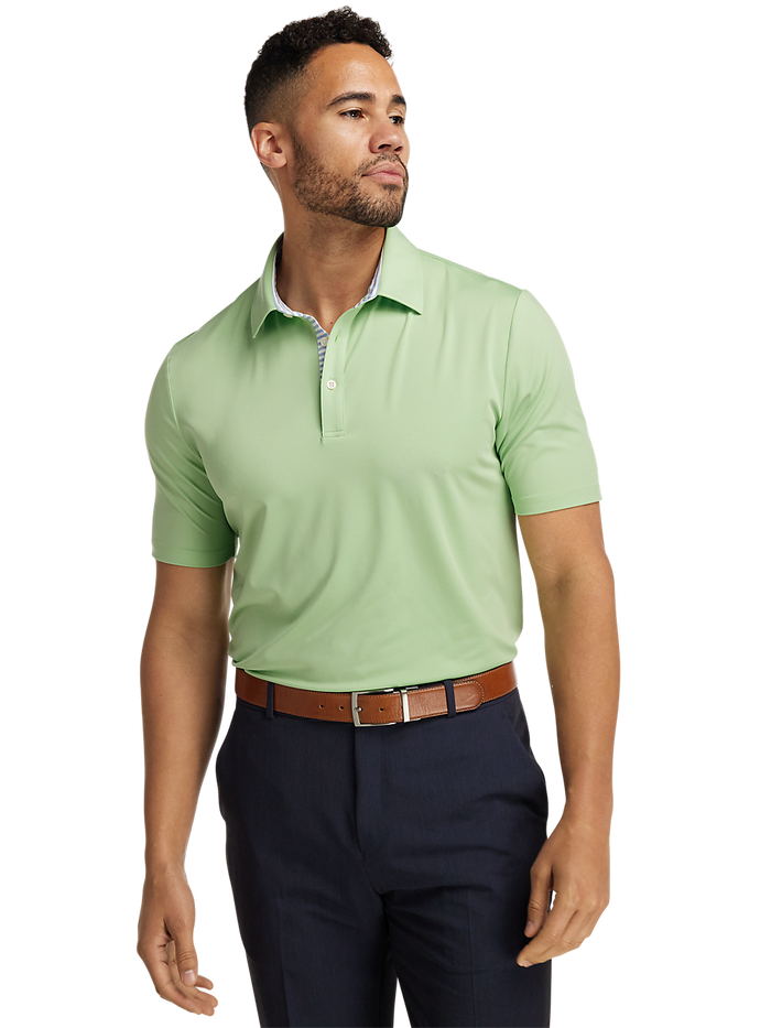 Alternate Image of Performance Blend Three Button Polo-4