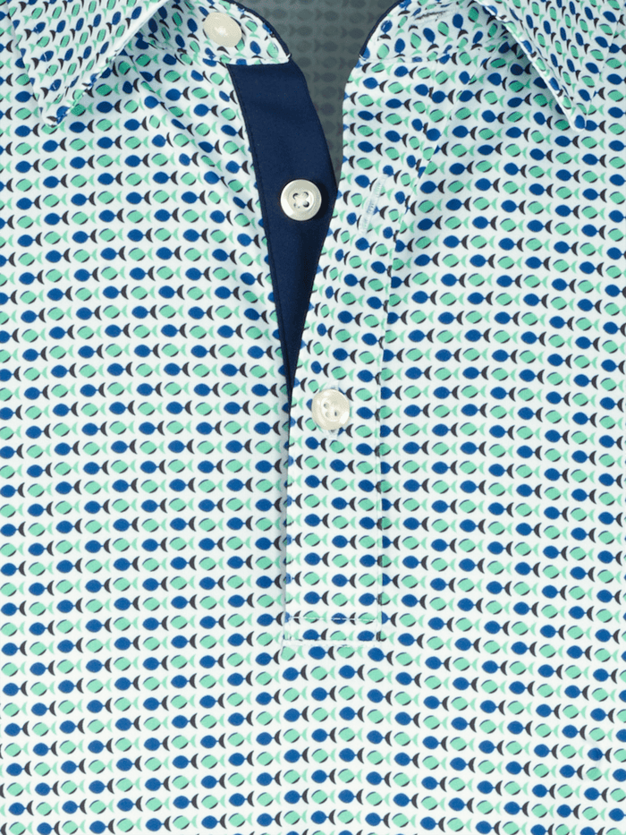 Alternate Image of Performance Blend Three Button Polo-6