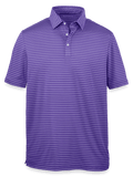 Product Image of Performance Blend Three Button Polo-Purple